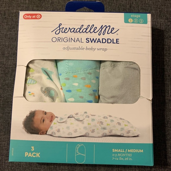 SwaddleMe Other - SwaddleMe set of 3 swaddles